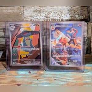 Pokemon Ascended Heroes Drakloak 248 & Ethan's Magcargo 222
